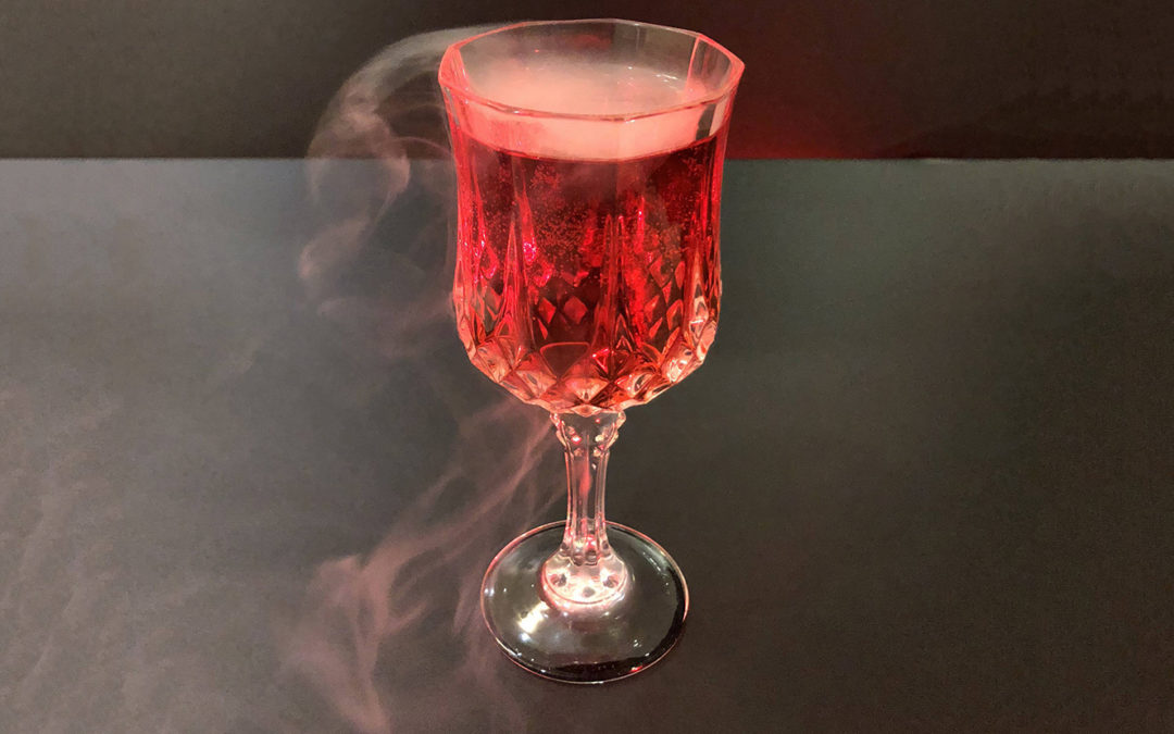 Vegan Zombie Blood Cocktail – Keto Wine, Champagne Sangria